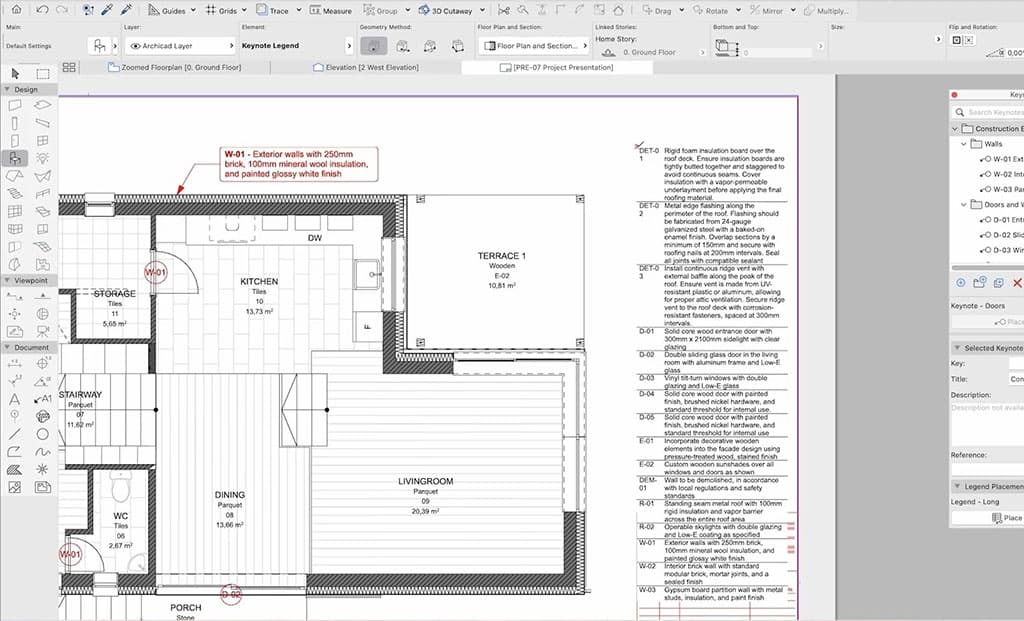 ArchiCAD Training: Building Design course
