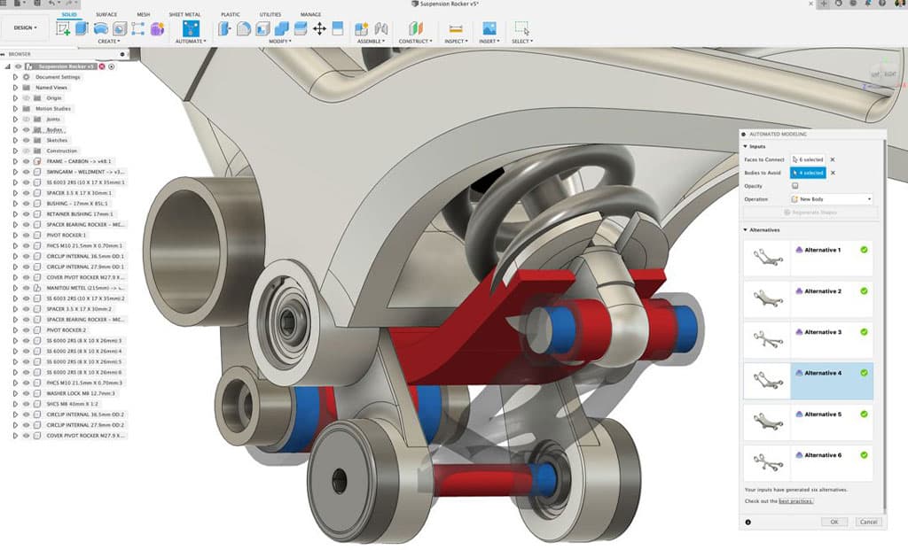 Fusion 360 Training: Industrial Mechanical Design course