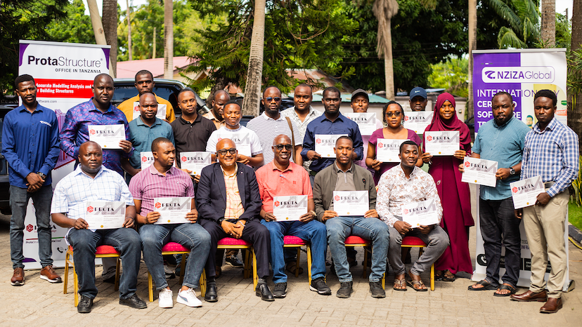 ProtaStructure 2026 Training to Boosts Structural BIM Skills in Tanzania completed in Dar es Salaam